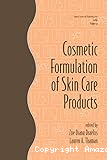 Cosmetic formulation of skin care products