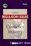 Global regulatory issues for the cosmetics industry