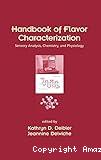 Handbook of flavor characterization