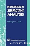 Introduction to surfactant analysis