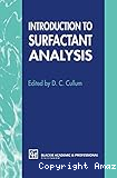 Introduction to surfactant analysis